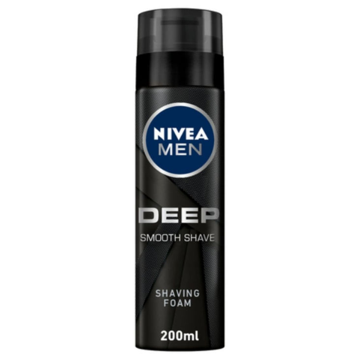 Nivea Men Shaving Foam Deep, 200ml