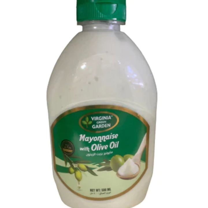 Virginia Green Garden Mayonnaise with Olive Oil, 500ml