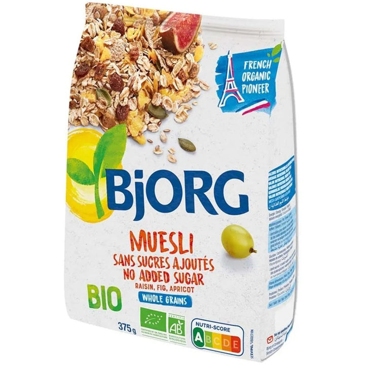 Bjorg Whole Grains Muesli, 375g