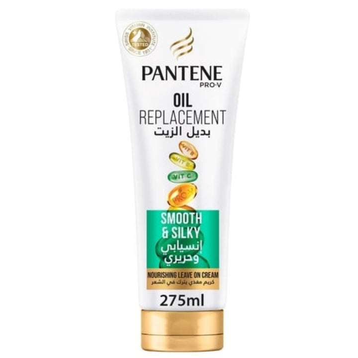 Pantene Pro-V Smooth & Silky Oil Replacement for Frizzy Hair, 275ml