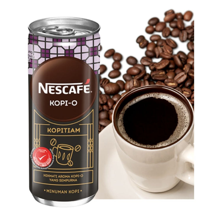 Nescafe Black Roast (Kopi-O) Cold Coffee, 240ml