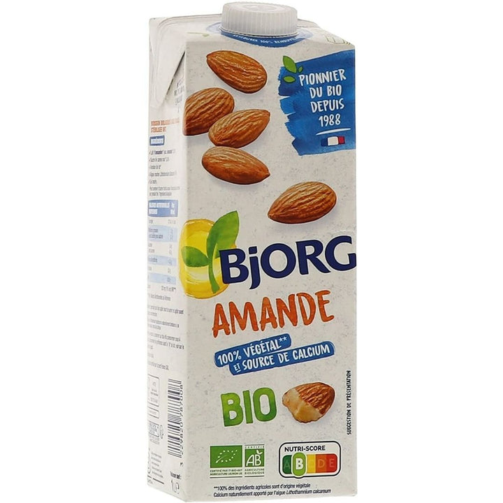 Bjorg milk almond sugar free, 1 L