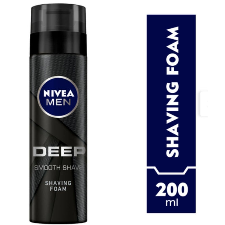 Nivea Men Shaving Foam Deep, 200ml