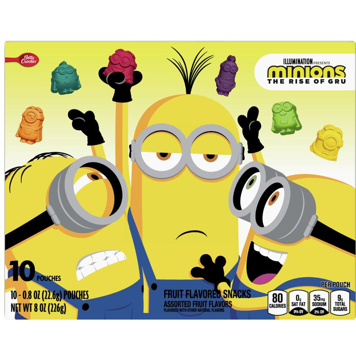 Betty Crocker Fruit Flavored Snacks Minion, 226g