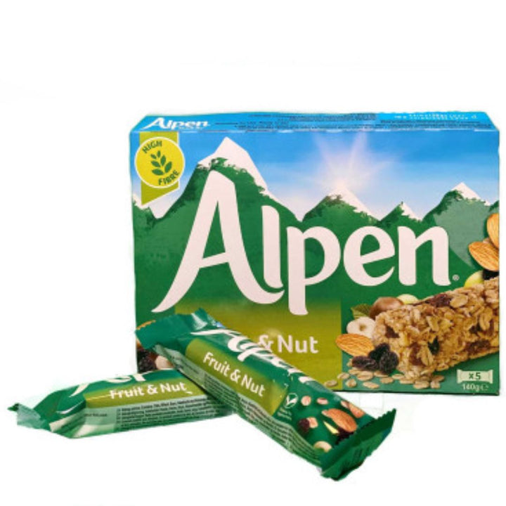 Alpen Fruit & Nut Muesli Bar, 140g