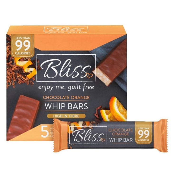 Bliss Chocolate Orange Gluten Free Bars, 5x25g