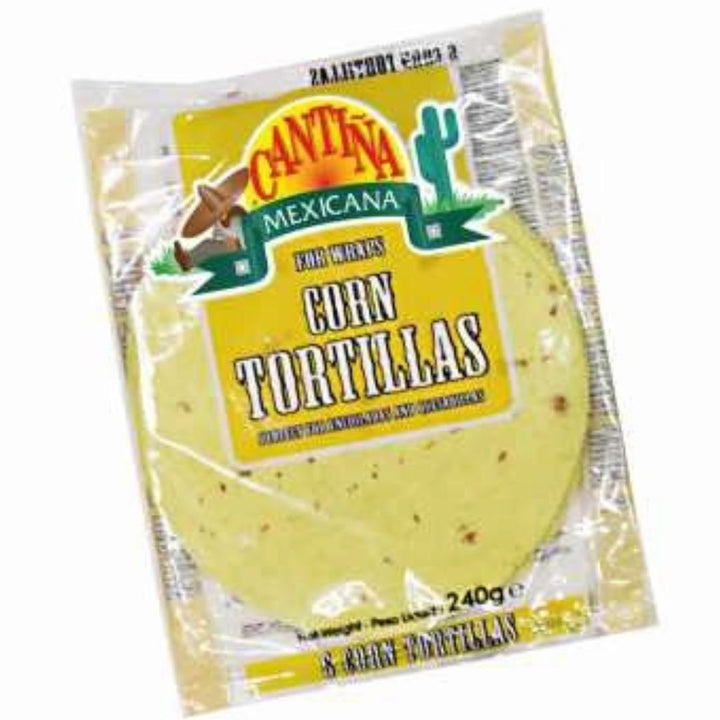 Cantina Mexicana 6 Corn Tortillas For Wraps, 240g