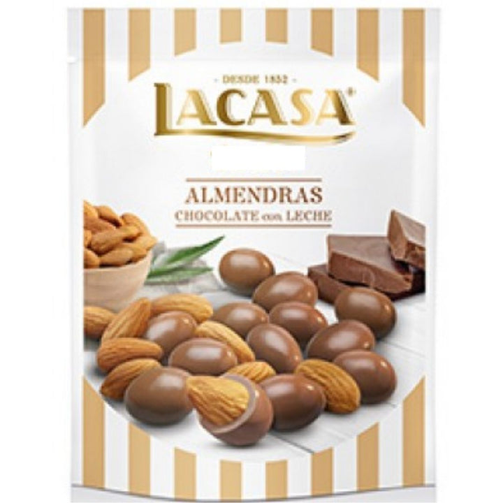 Lacasa Almendras Milk Chocolate, 125g