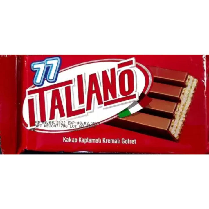 Italiano Cocoa Coated Cream Wafers, 80g