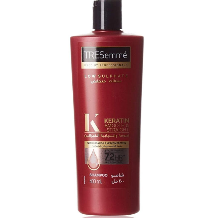 Tresemme Keratin Smooth Shampoo With Argan Oil For Dry & Frizzy Hair, 400ml