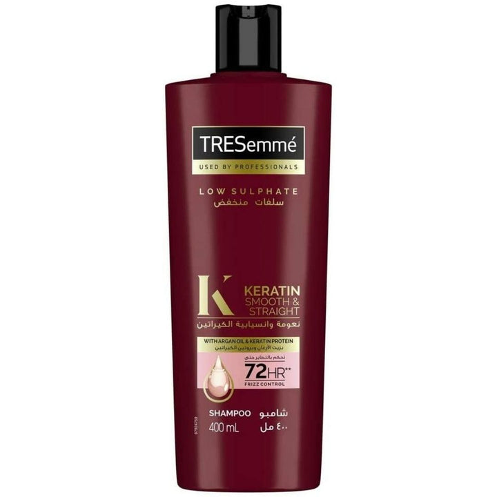 Tresemme Keratin Smooth Shampoo With Argan Oil For Dry & Frizzy Hair, 400ml