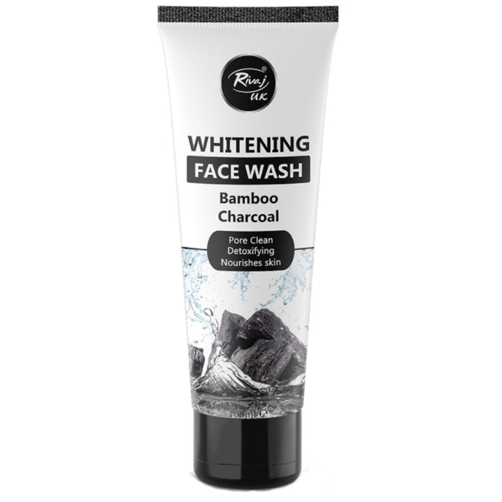 Whitening Face Wash with Bamboo Charcoal, 100ml