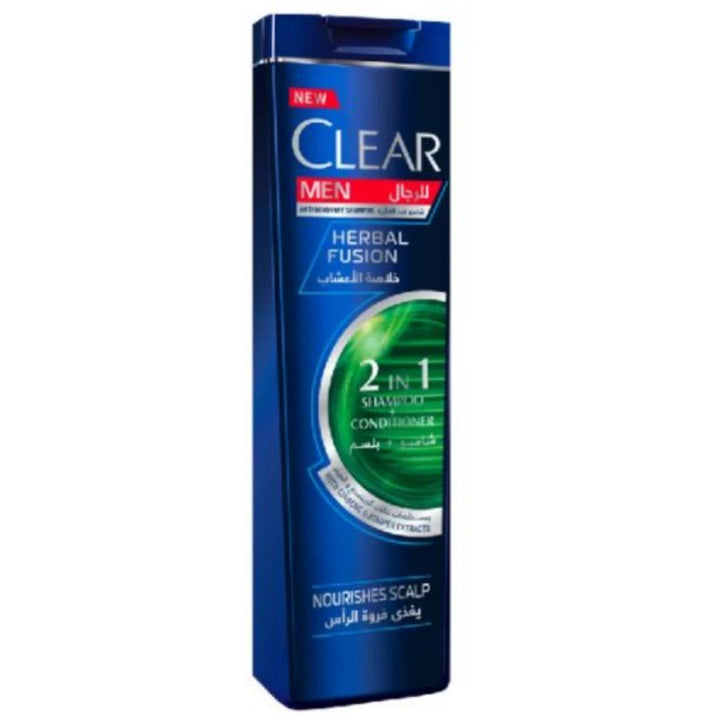 Clear Herbal Fusion 2 In 1 Shampoo + Conditioner For Men, 400 ml