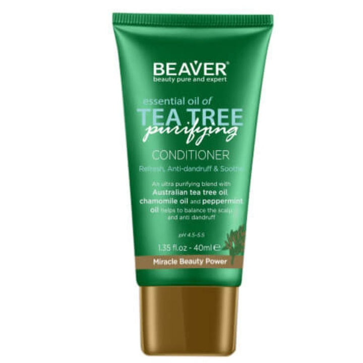 Beaver Tea Tree Purifying Oil Conditioner, 40ml