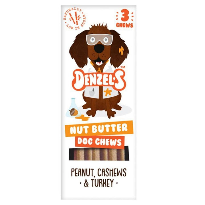 Denzel's Nut Butter Dog Chews, 55g