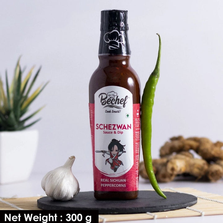 Bechef Schezwan Sauce With Real Sichuan Peppercorns, 300ml