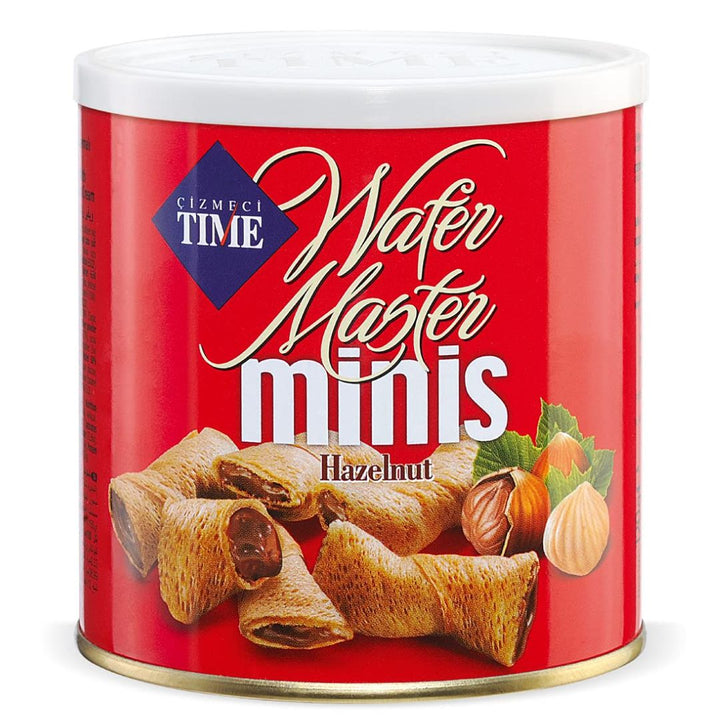 Cizmeci Time Wafer Master Minis, Hazelnut, 120g