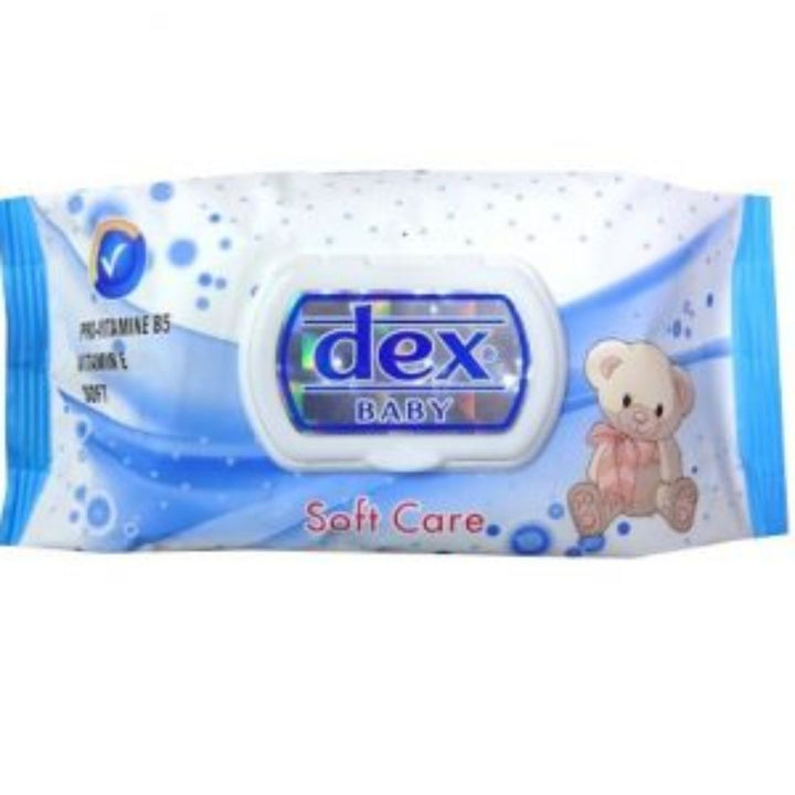 Dex Soft Care Wet Wipes, 72Pcs