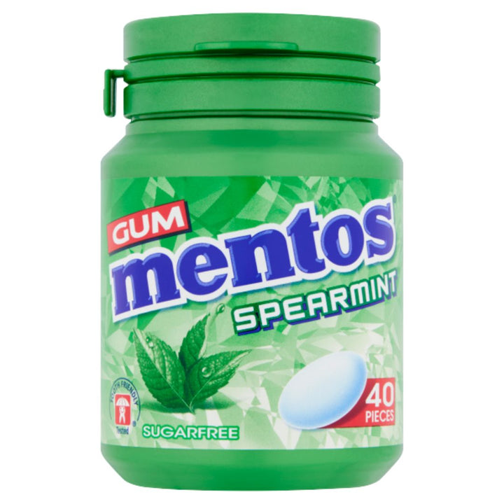 Mentos Spearmint Gum 40pcs, 56g