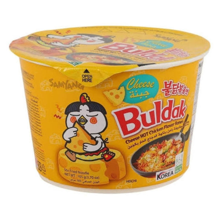 Samyang Buldak Cheese Hot Chicken Flavor Ramen, 105g