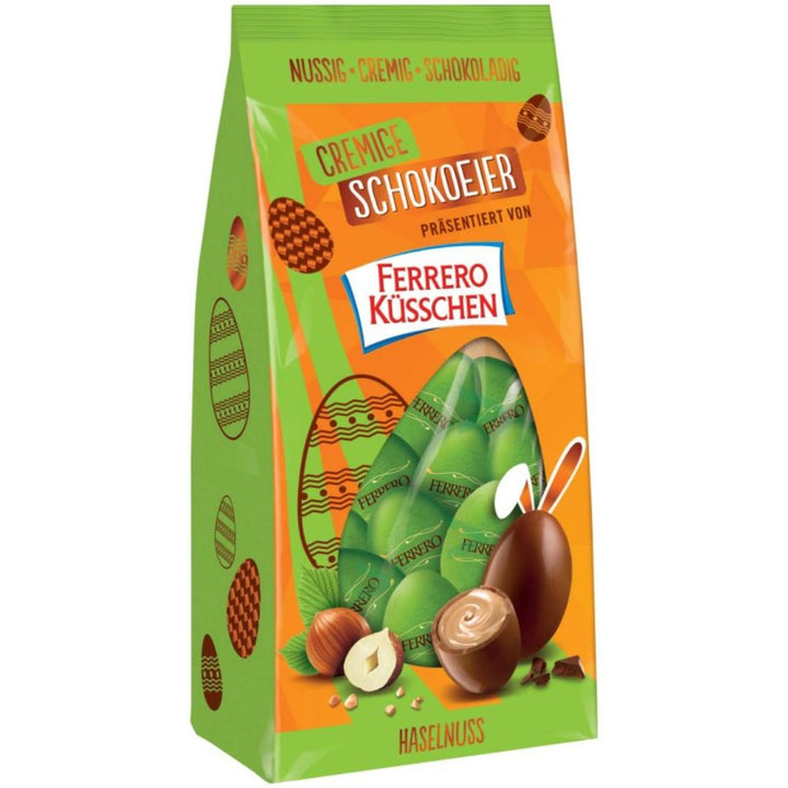 Ferrero Kusschen Creamy Hazelnut Egg Chocolate, 100g