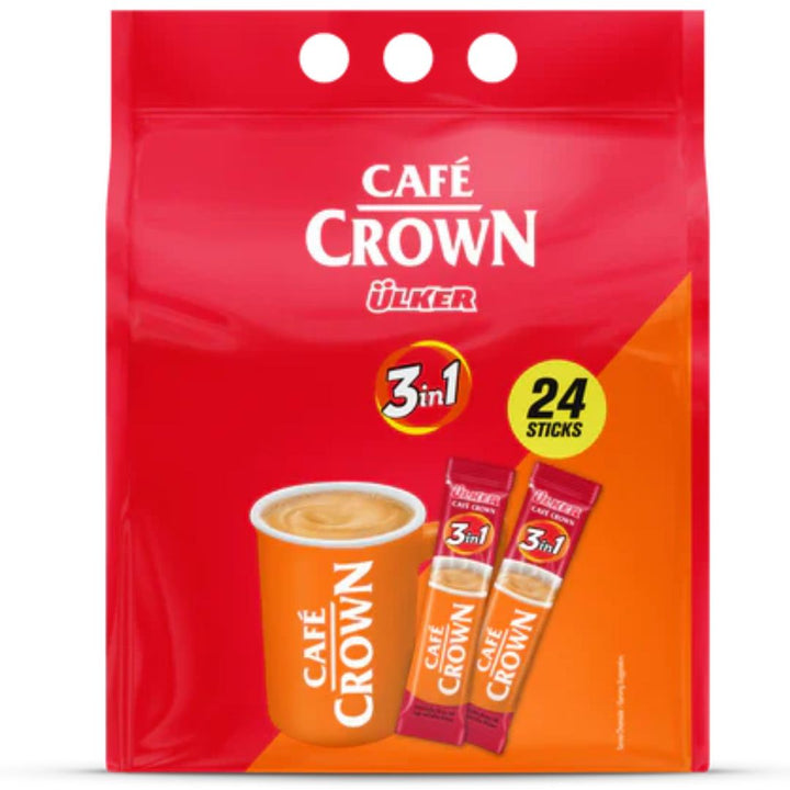 Ulker Cafe Crown 3in1 Original Coffee Mix, 432g