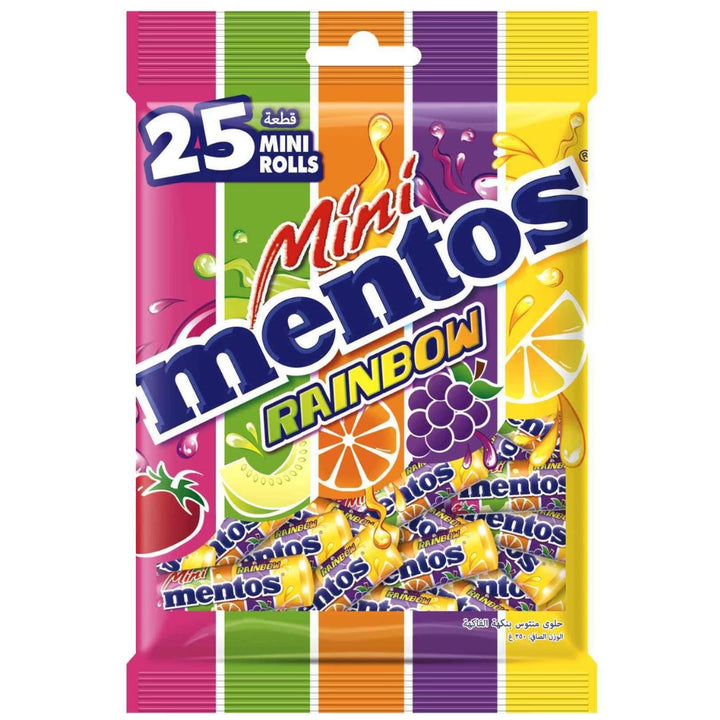 Mentos Mini Fruits Candy Rainbow, 250g