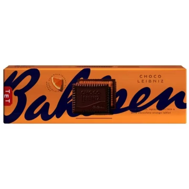 Bahlsen Choco Leibniz Orange Flavoured Milk Chocolate Biscuit, 125g