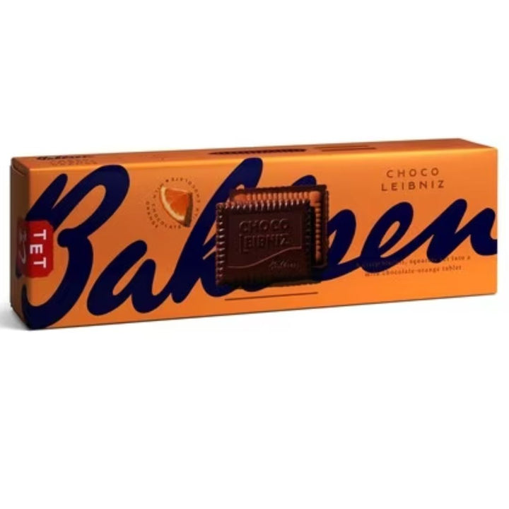 Bahlsen Choco Leibniz Orange Flavoured Milk Chocolate Biscuit, 125g