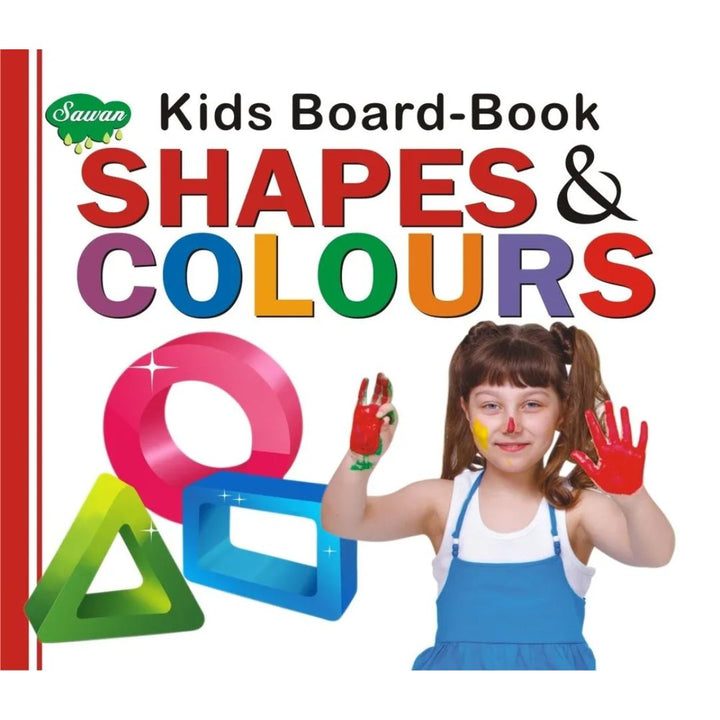 Kids Board Book Shapes & Colours