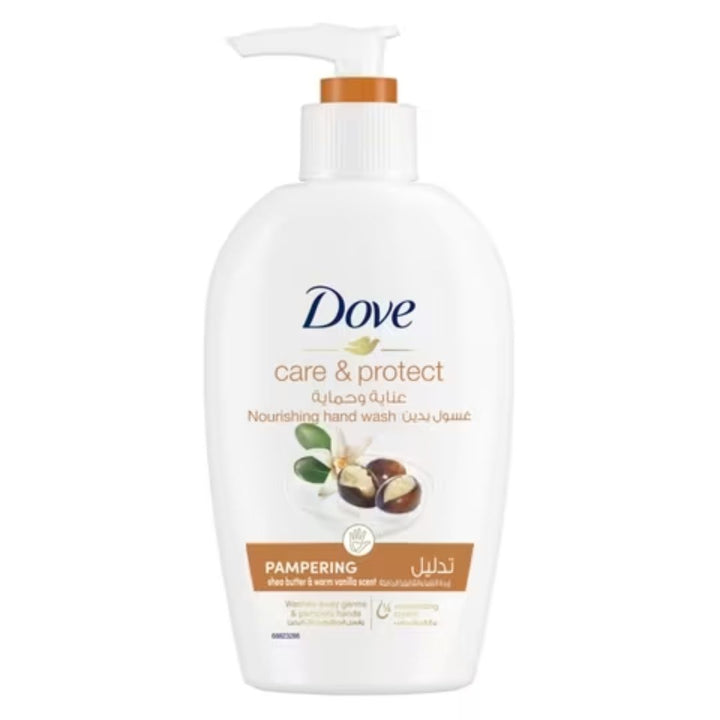 Dove Care And Protect Pampering Shea Butter And Vanilla Hand Wash, 500ml