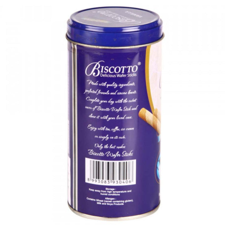 Biscotto Delicious Vanilla Wafer Sticks, 125g