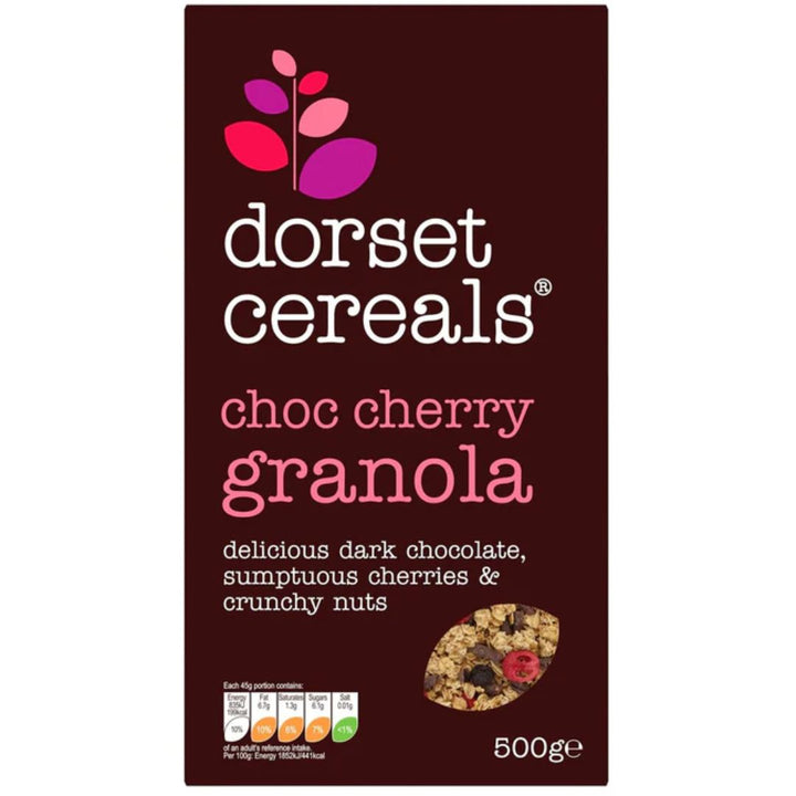 Dorset Cereals Chocolate & Cherry Granola, 500g