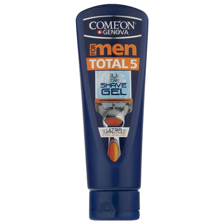 Comeon Total 5 Aqua Energy Shave Gel For Men, 200ml