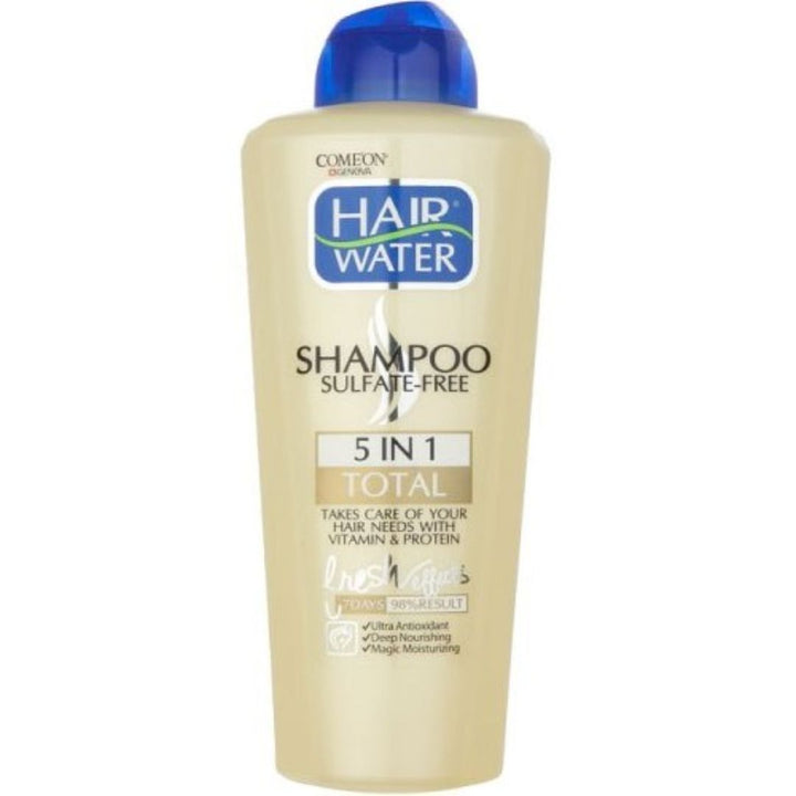 Comeon Hair Water Sulfate Free 5 In 1 Total Shampoo, 400ml