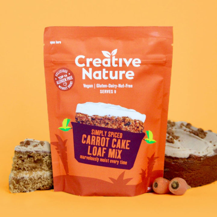 Creative Nature Simply Spiced Carrot Cake Loaf Mix, 268g