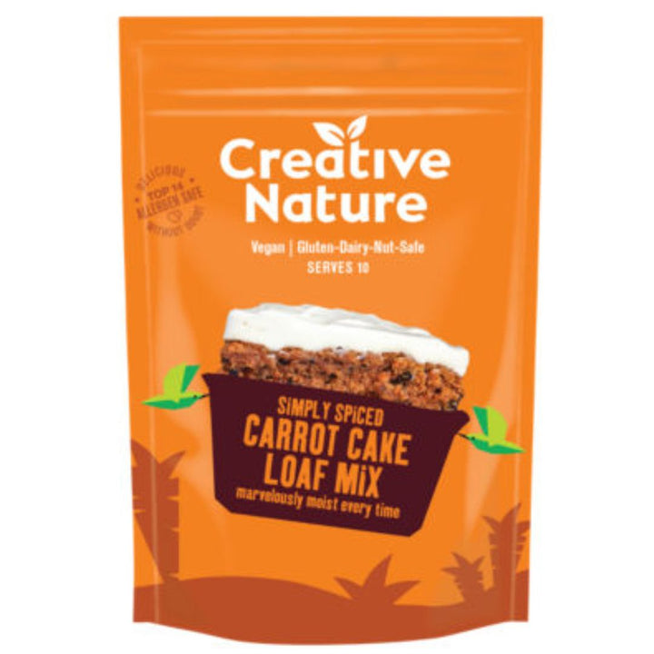 Creative Nature Simply Spiced Carrot Cake Loaf Mix, 268g