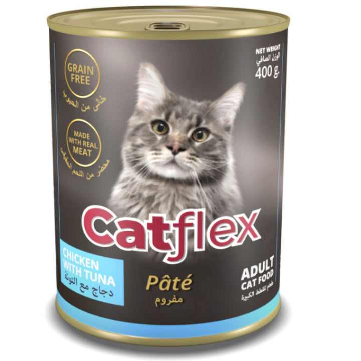 Catflex Adult Cat Food - Chicken With Tuna, 400g