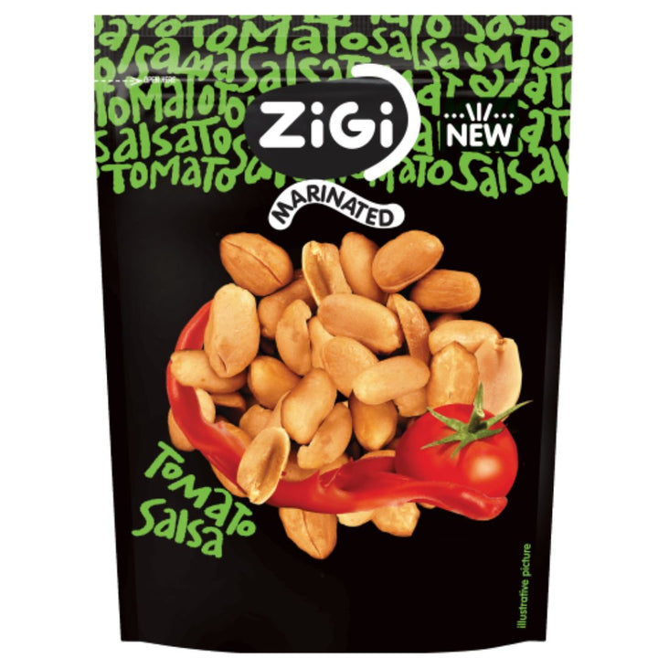 Zigi Marinated Peanuts Tomato Salsa, 70g