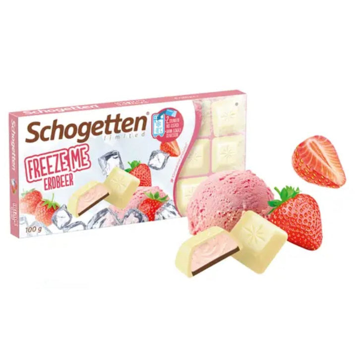 Schogetten Freeze Me Strawberry, 100g