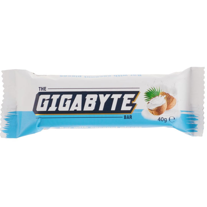 Gigabyte Bar With Coconut Pieces, 6x40g