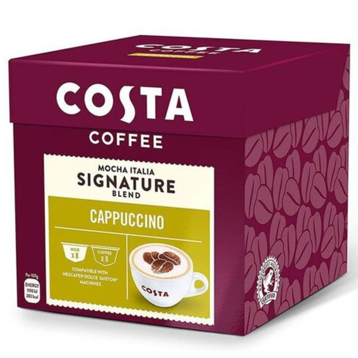 Costa Coffee Mocha Italia Signature Blend Cappuccino, 146.4g