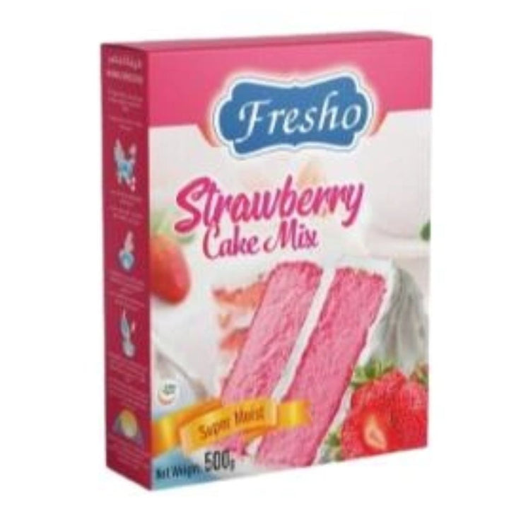 Fresho Strawberry Cake Mix, 500g