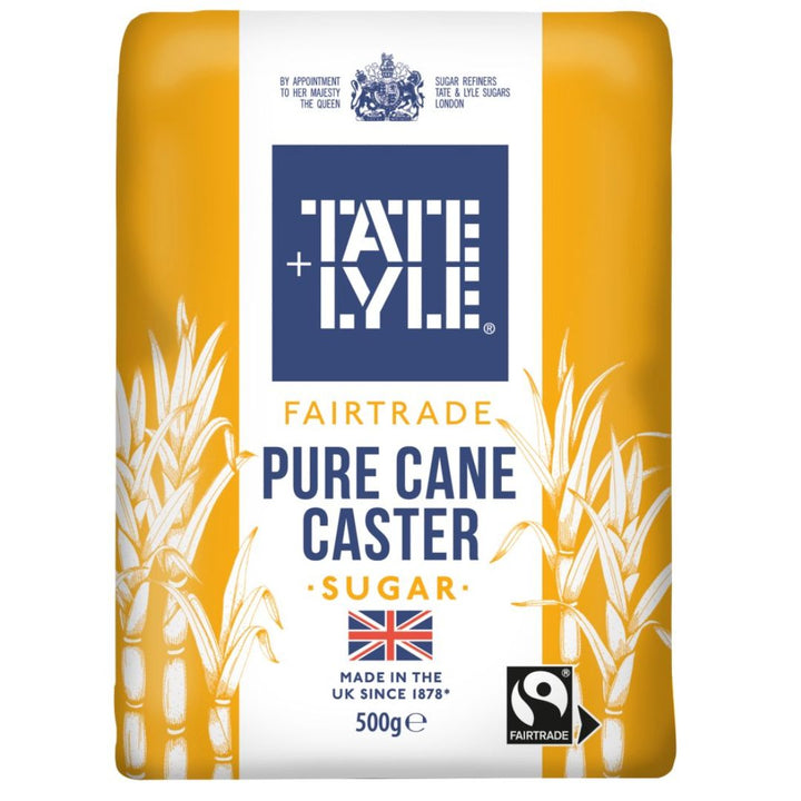 Tate and Lyle Pure Cane Caster Sugar, 500g