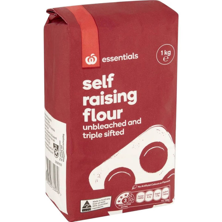 Woolworths Essentials Self Raising Flour, 1kg