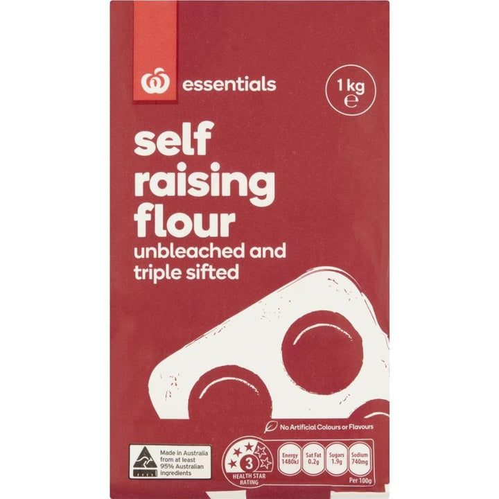 Woolworths Essentials Self Raising Flour, 1kg