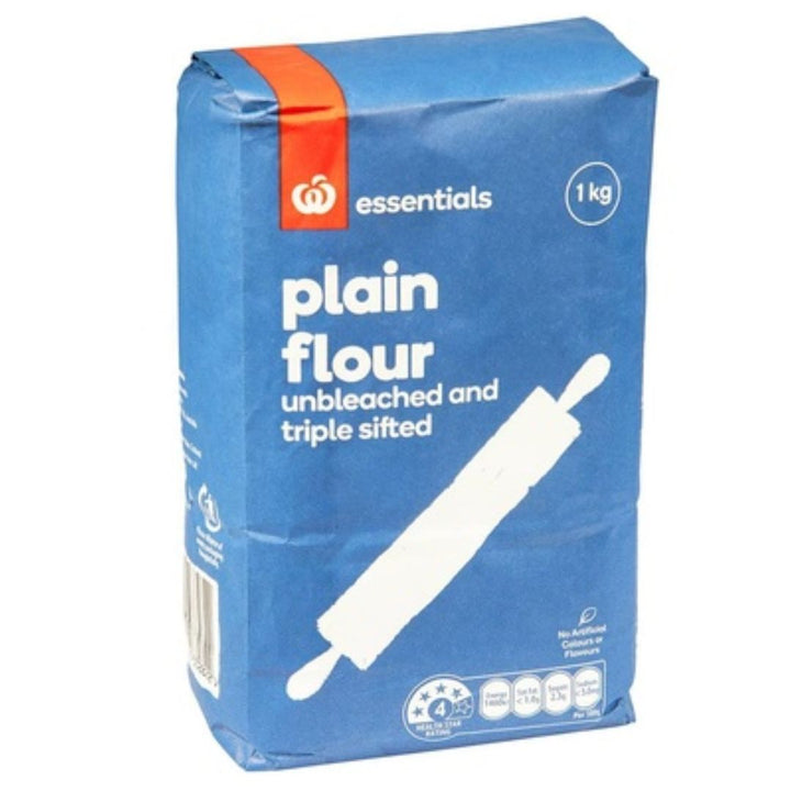 Woolworths Essentials Plain Flour, 1kg