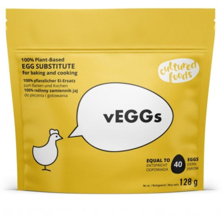 Cultured Foods Veggs Plant-Based Egg Substitute, 128g