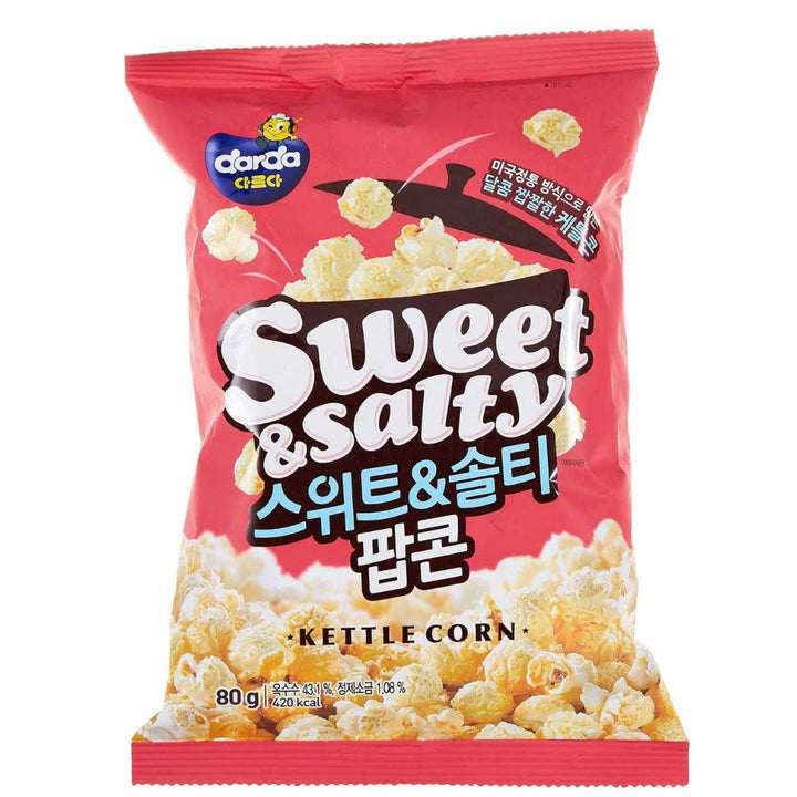 Darda Sweet And Salty Kettle Corn, 80g