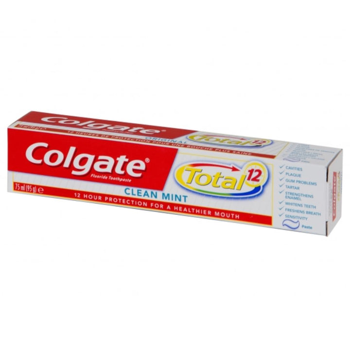 Colgate Total 12 Clean Mint Toothpaste, 75ml